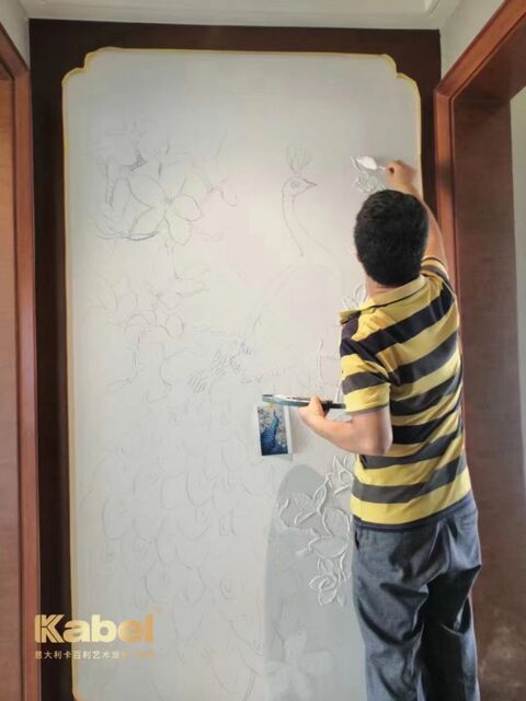 墻面材料，該選擇墻紙還是藝術(shù)漆？
