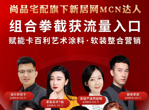 跨界攜手尚品宅配新居網(wǎng)！卡百利藝術(shù)涂料·軟裝新零售數(shù)字化勢在必行