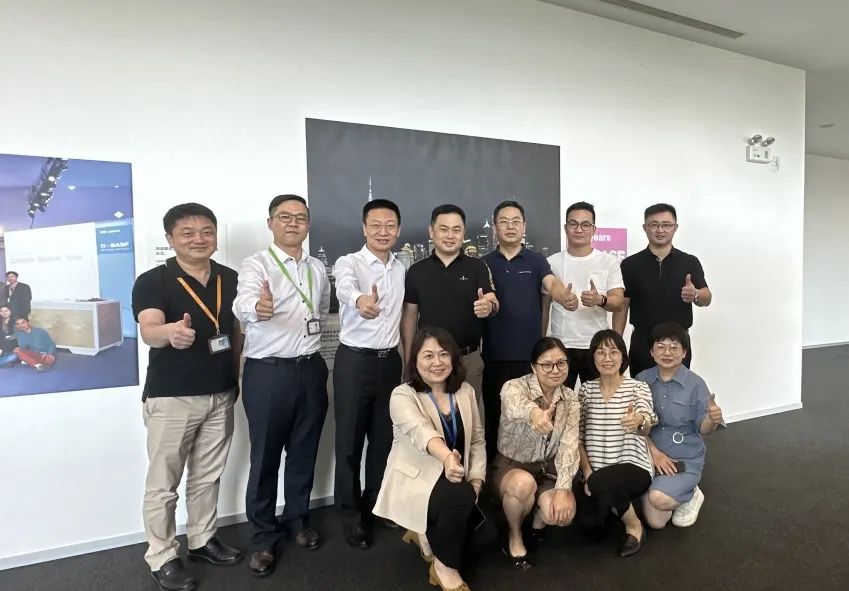 卡百利（中國）高管團(tuán)隊(duì)參訪涂料原材料龍頭企業(yè)巴斯夫，星級原料助力卡百利“醛變水”技術(shù)