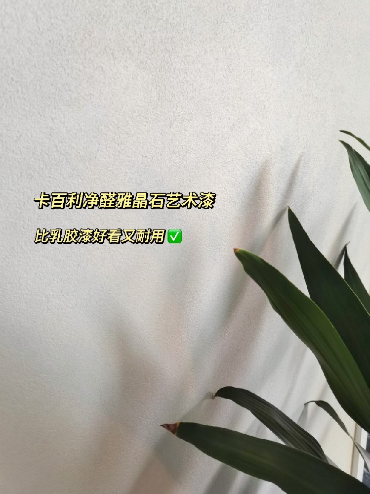 后悔了！現(xiàn)在才知道雅晶石藝術漆比乳膠漆絕！