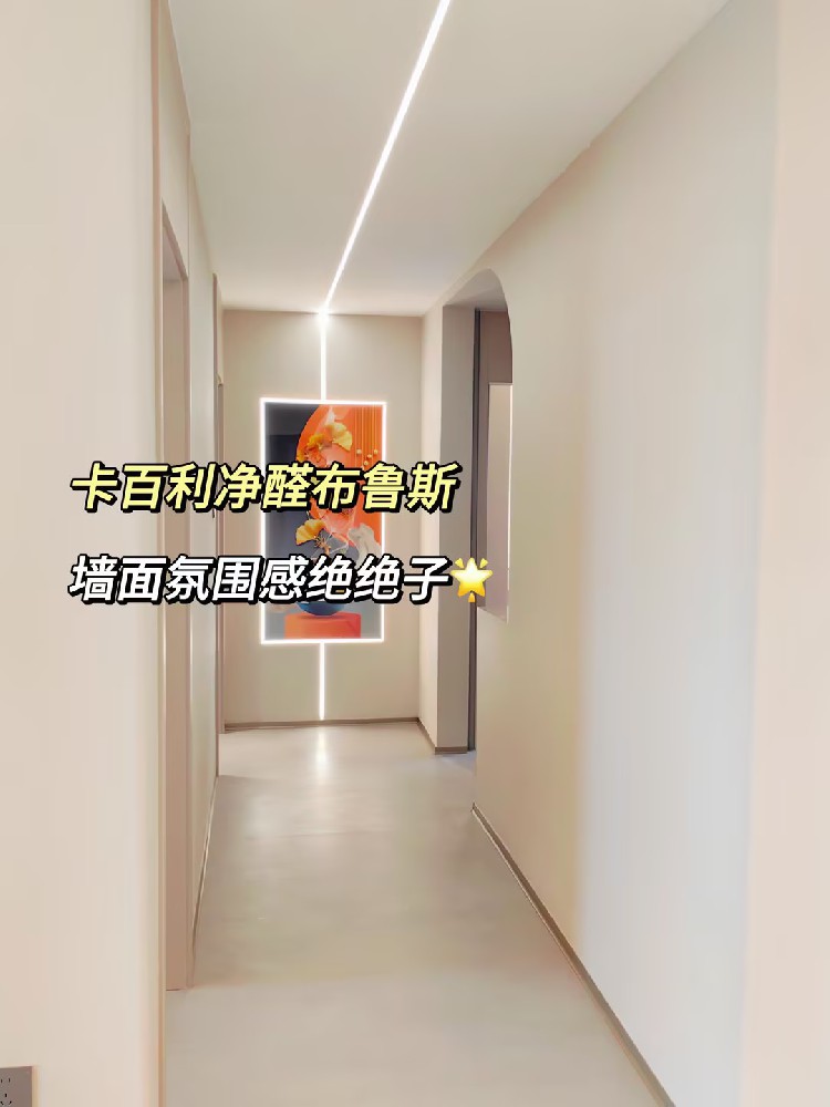 誰能拒絕全屋藝術(shù)漆？這極簡風裝修太可了吧！